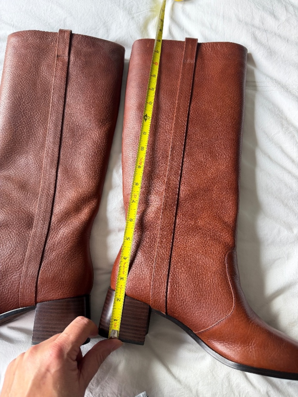 Knee-high NWOT Loeffler Randall leather boots